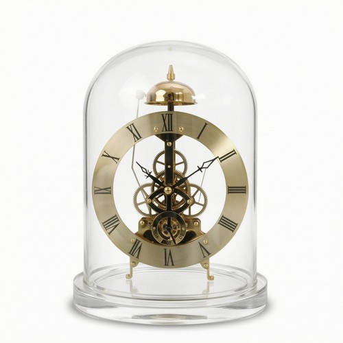 Clock with glass - with, dome