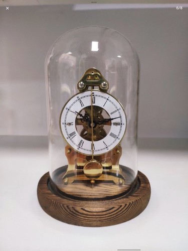 Wind skeleton clock with - skeleton,