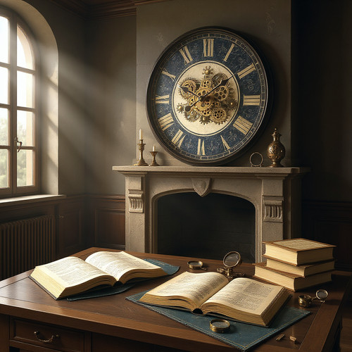 80cm wall clock moving - wall,