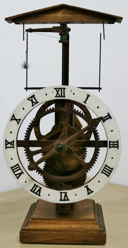 Vintage swiss wooden skeleton - swiss,