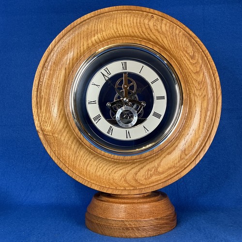 Hand turned oak wood skeleton - oak,