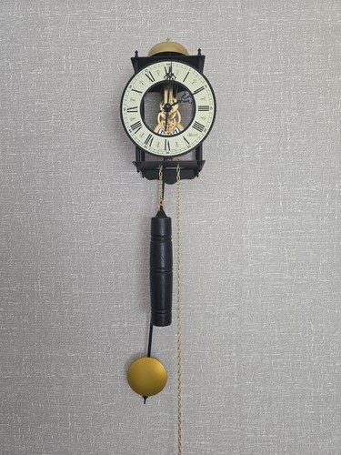 Hermle skeleton wall clock - hermle,