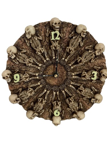 Skeleton clock - skeleton,