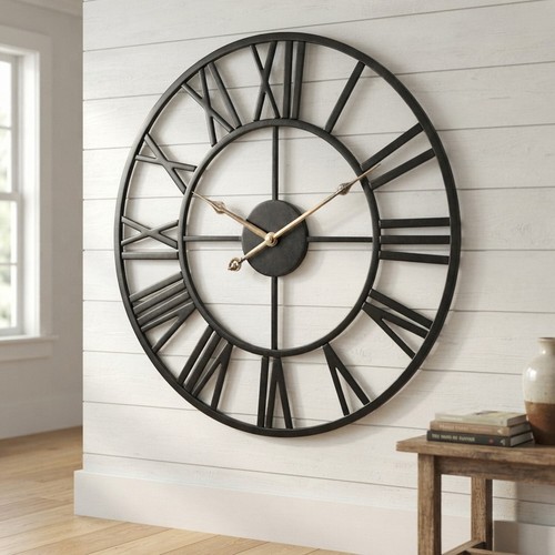 Large wall clock vintage - large,