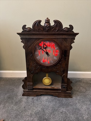 Halloween animated clock - halloween,