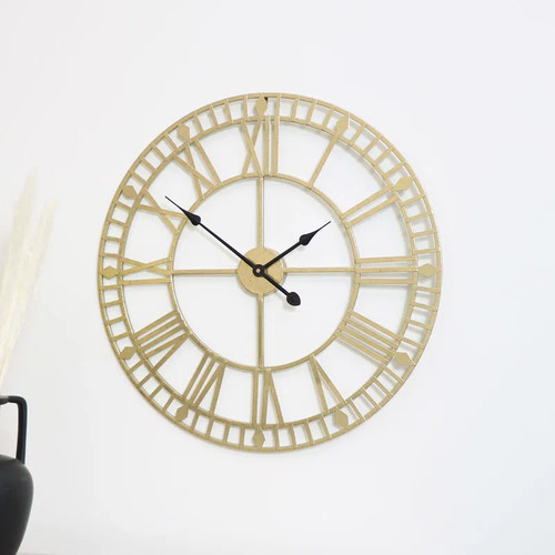 Gold metal skeleton - gold,