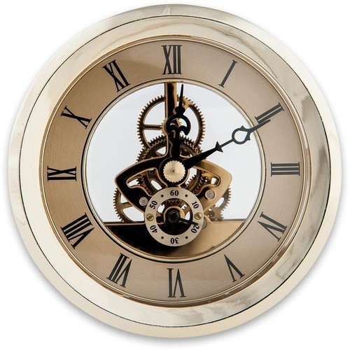 Pack gold skeleton clock - 10,