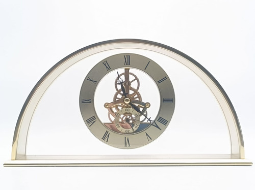 Gold tone skeleton mantel - tone,